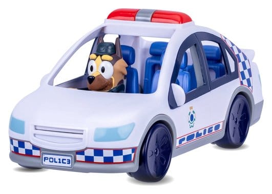 Bluey Vehículo Police Car Frikytopia
