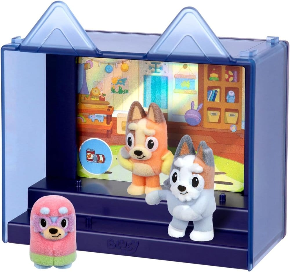 Bluey Fuzzies Pack de Episodio Expositor (12)