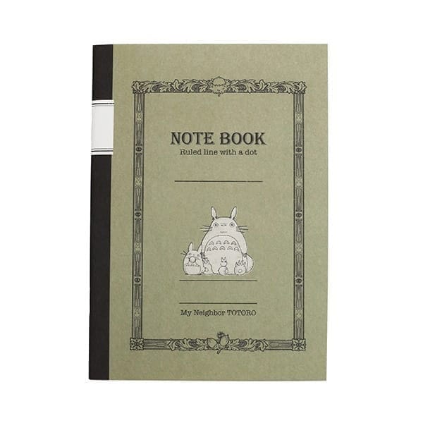Mi vecino Totoro Libreta retro de líneas Totoro Frikytopia