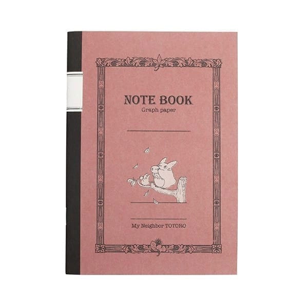 Mi vecino Totoro Libreta retro de líneas Totoro Red Frikytopia