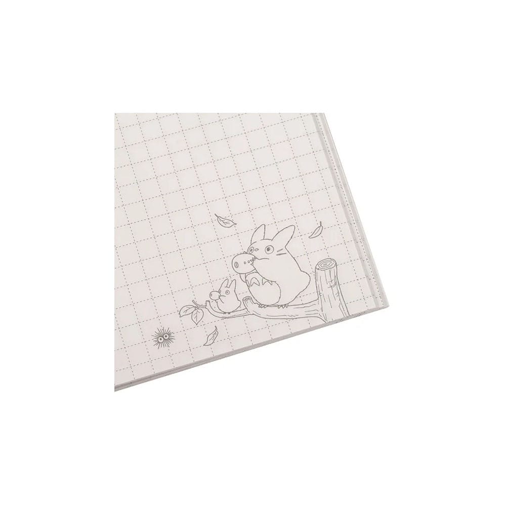 Mi vecino Totoro Libreta retro de líneas Totoro Red