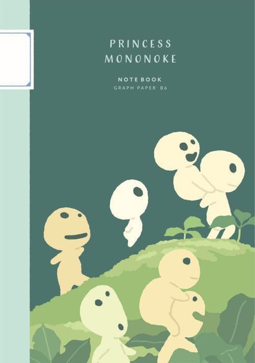 La princesa Mononoke Libreta Kodama Frikytopia