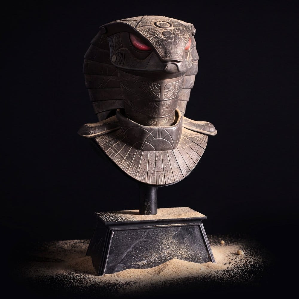 Stargate Desktop Replica Réplica de Casco Serpent Guard Helmet Apophis 15 cm