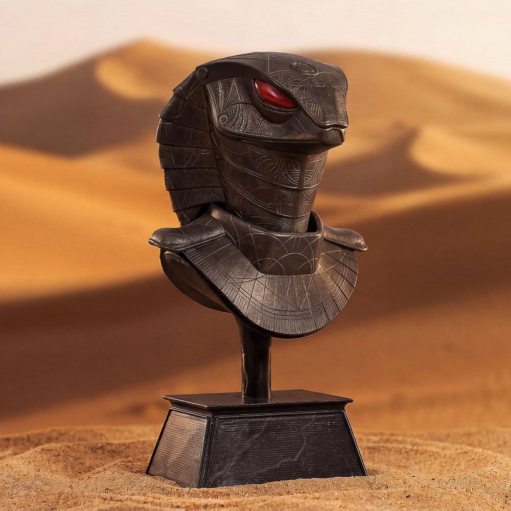 Stargate Desktop Replica Réplica de Casco Serpent Guard Helmet Apophis 15 cm