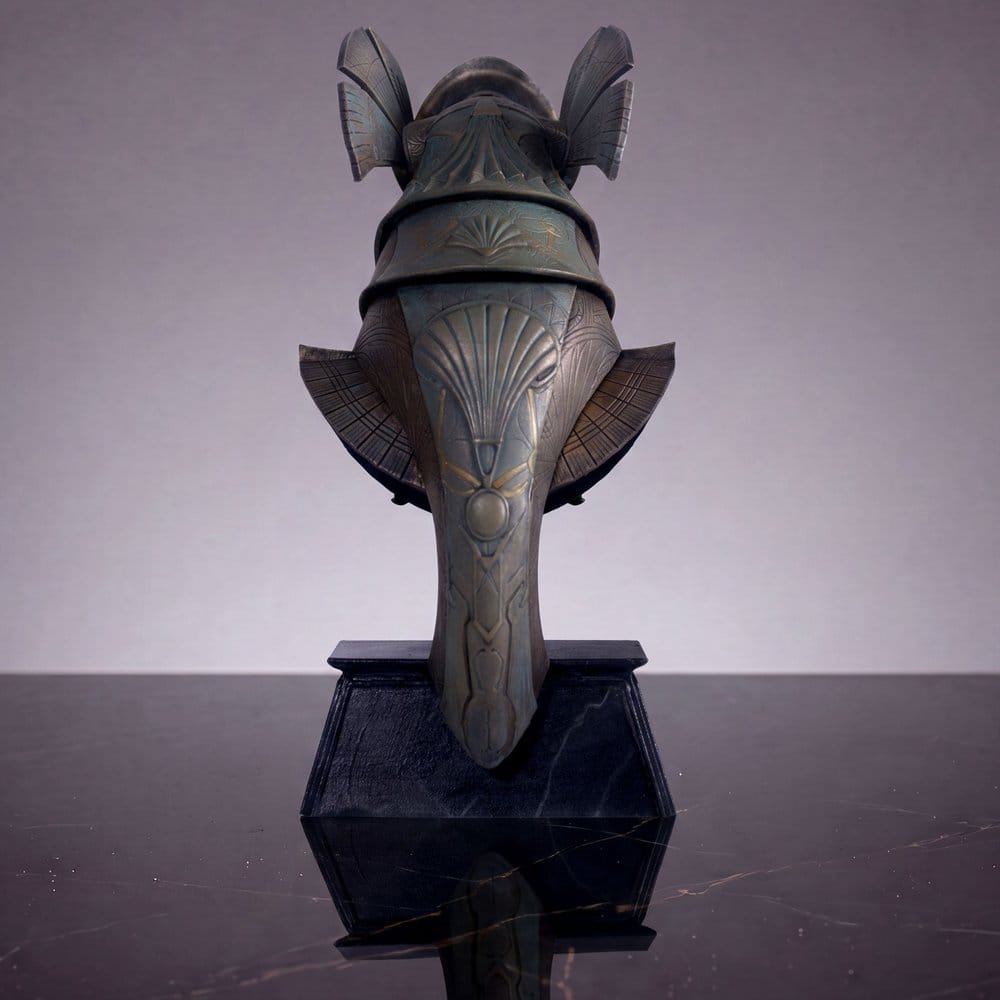 Stargate Desktop Replica Réplica de Casco Horus Guard Helmet 15 cm