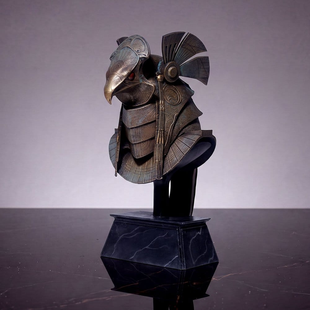 Stargate Desktop Replica Réplica de Casco Horus Guard Helmet 15 cm