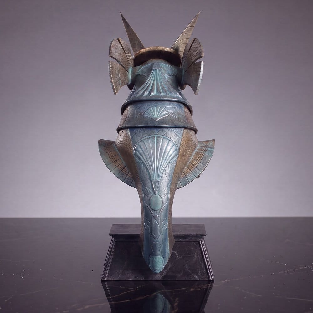 Stargate Desktop Replica Réplica de Casco Jackal Guard Helmet Anubis 15 cm