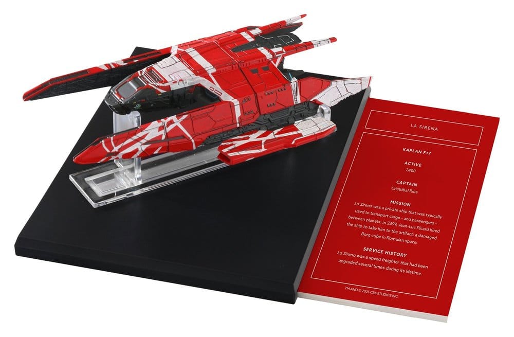 Star Trek Modelo Die-Cast La Sirena 10 cm Frikytopia