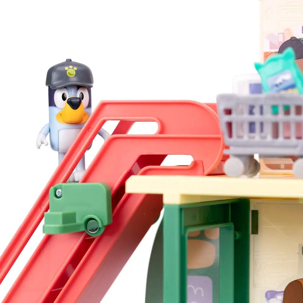 Bluey Set de juego Minifiguras Bluey Let's Play Chef Supermercado