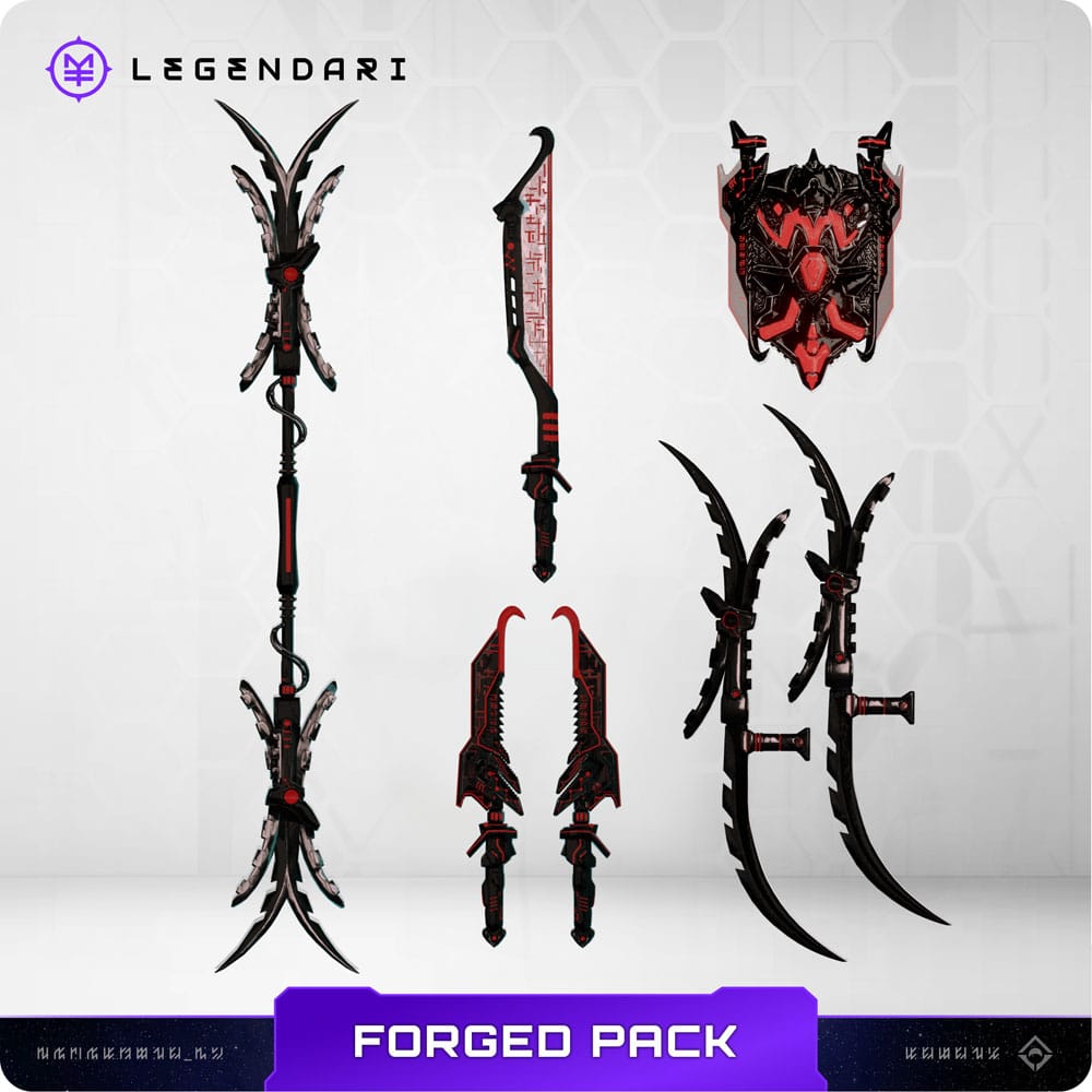 Legendari Accesorios Forged Weapons Pack Frikytopia