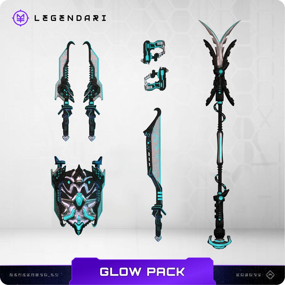 Legendari Accesorios Glow Weapons Pack Frikytopia