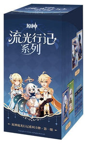 Genshin Impact Juego de Cartas Coleccionables Journey of Light Blind Box Display (18) *Versión China*