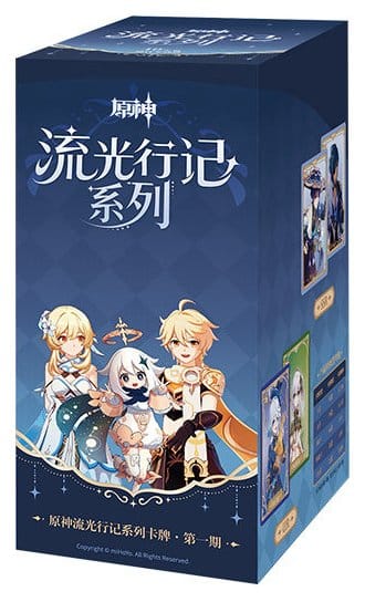Genshin Impact Juego de Cartas Coleccionables Journey of Light Blind Box Display (18) *Versión China*