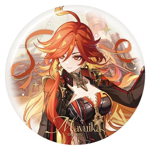 Genshin Impact Chapa Anniversary Celebration Series Mavuika 6º Aniversario 7 cm Frikytopia