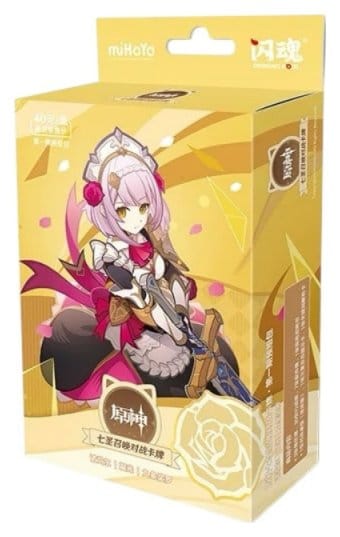 Genshin Impact Juego de Cartas Coleccionables - Pre-Build Starter Deck 06 - Noelle - Series 1 *Edición China* Frikytopia