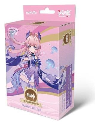 Genshin Impact Juego de Cartas Coleccionables - Pre-Build Starter Deck 03 - Sangonomiya Kokomi - Series 2 *Edición China* Frikytopia