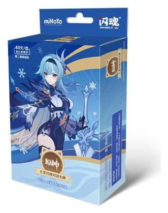 Genshin Impact Juego de Cartas Coleccionables - Pre-Build Starter Deck 07 - Eula - Series 2 *Edición China* Frikytopia
