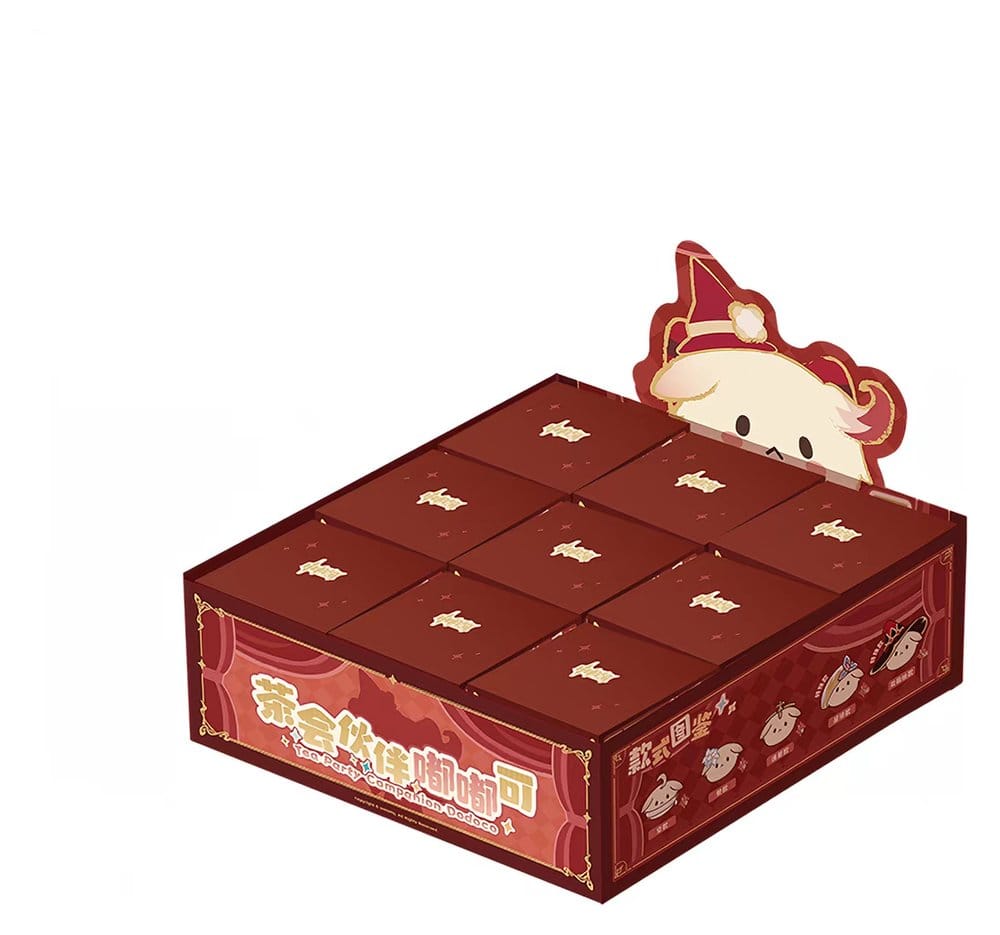 Genshin Impact Peluches Tea Party Companion Dodoco Cajas Sorpresas 17-20 cm Expositor (9) Frikytopia