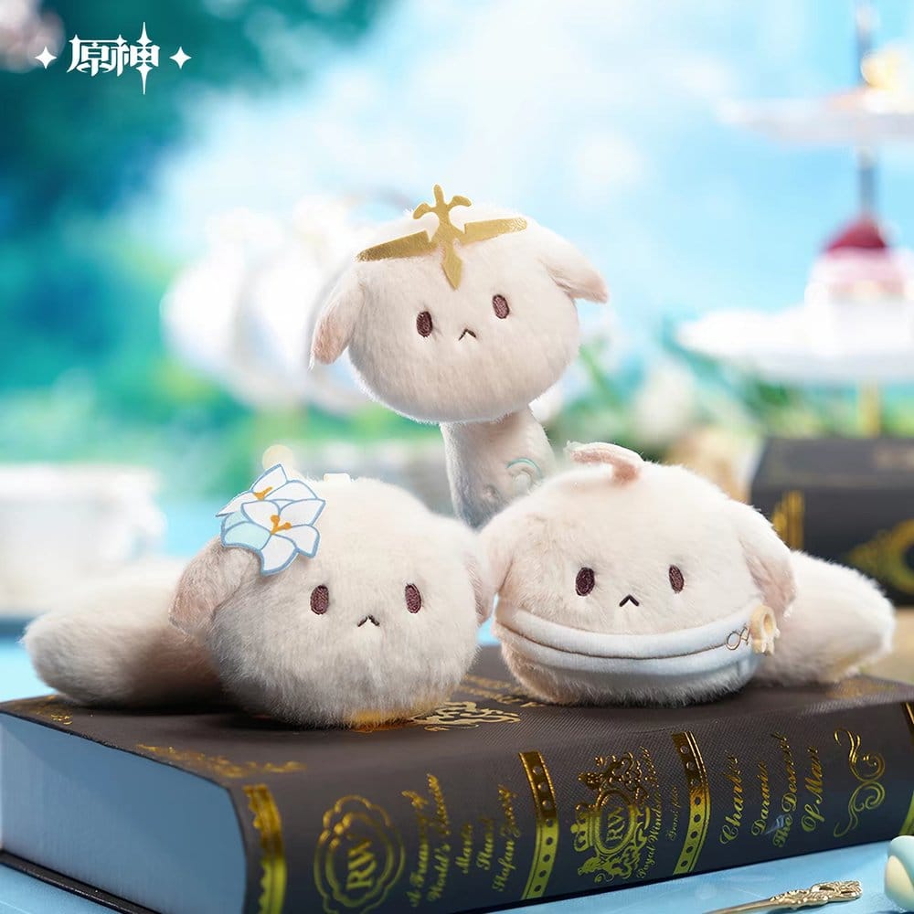 Genshin Impact Peluches Tea Party Companion Dodoco Cajas Sorpresas 17-20 cm Expositor (9)