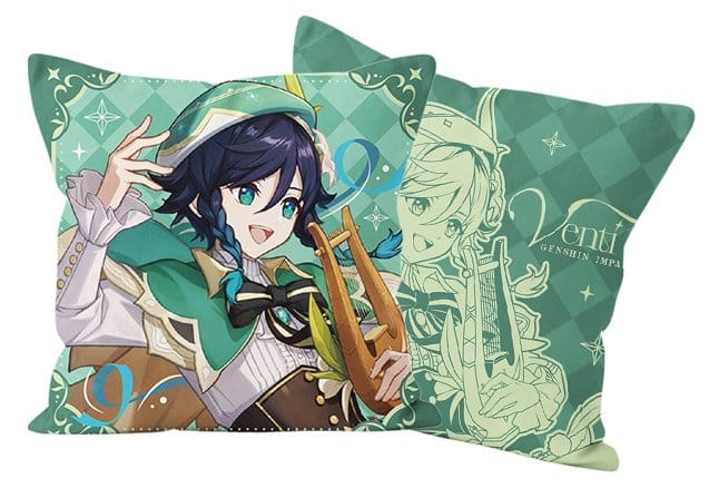 Genshin Impact Funda de Almohada Anniversary Celebration Series Venti 6º Aniversario 45 x 45 cm