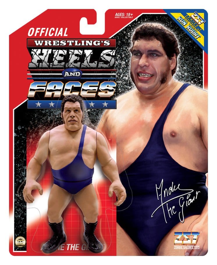 Zombie Sailor's Toys Figura Andre the Giant with blue strap 11 cm