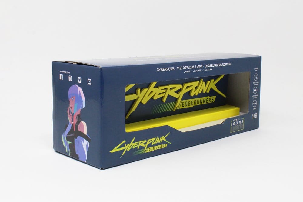 Cyberpunk 2077 Lámpara Logo 8 cm