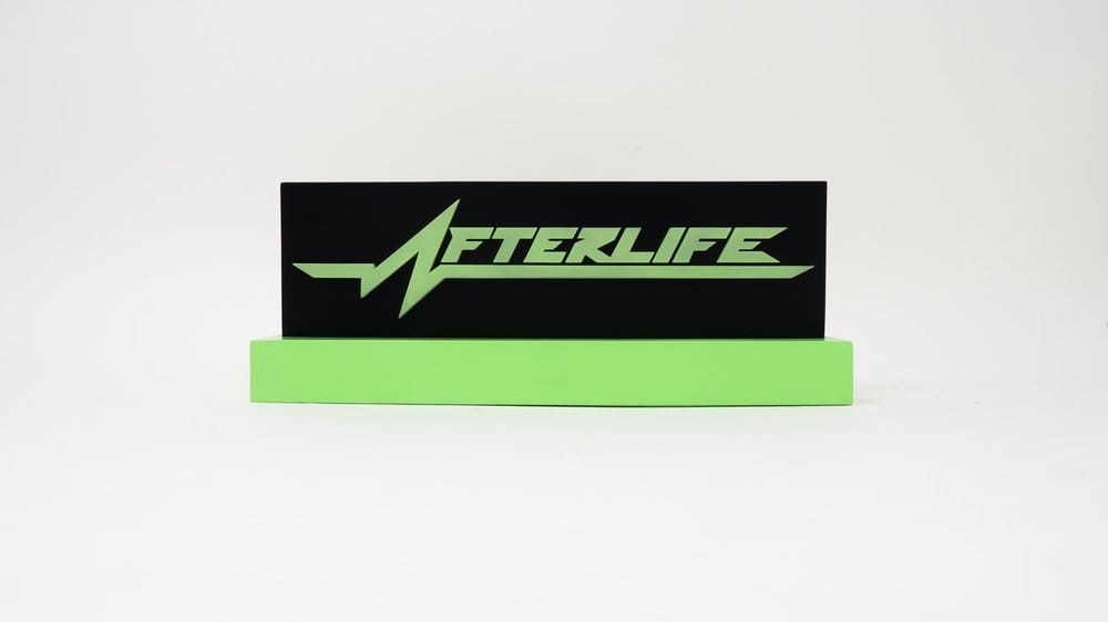 Cyberpunk 2077 Lámpara Logo Afterlife 8 cm Frikytopia