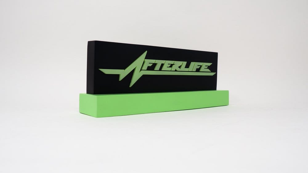 Cyberpunk 2077 Lámpara Logo Afterlife 8 cm