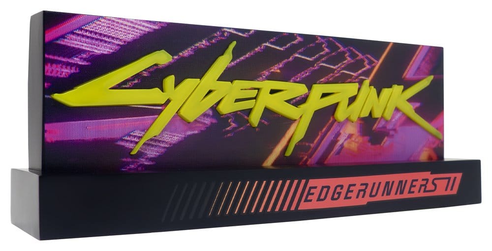 Cyberpunk: Edgerunners Lámpara Logo Edgerunner 2 8 cm