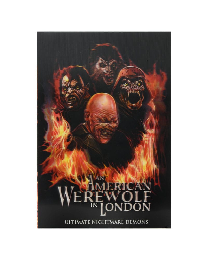 Un Hombre Lobo Aamericano en Londres Figura Ultimate Nightmare Demon 18 cm