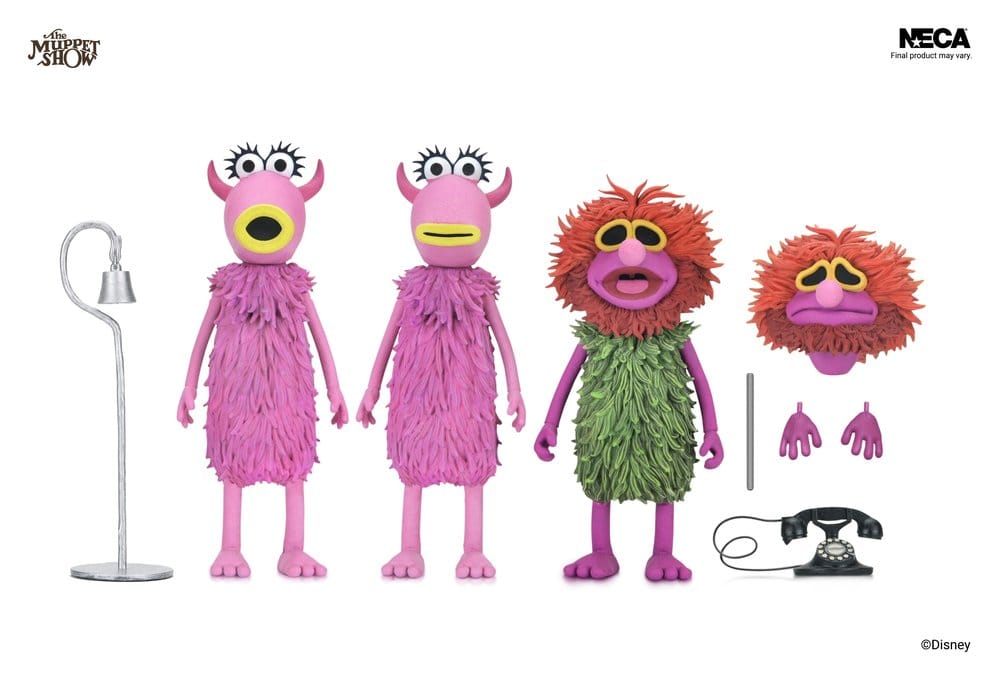 El Show de los Muppets Ultimate pack de 3 Figuras Mahna Mahna and The Snowths 18 cm