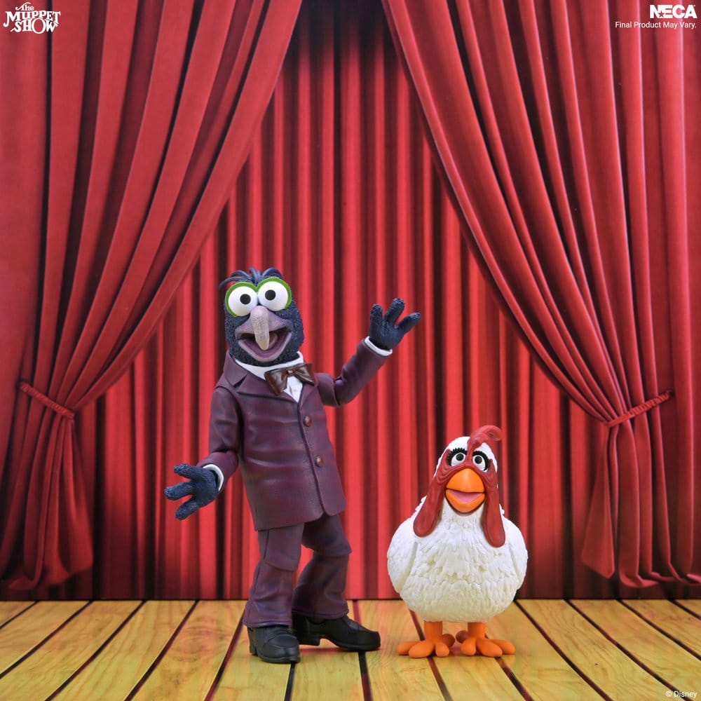 The Muppets Ultimate Figura Gonzo with Camilla 18 cm