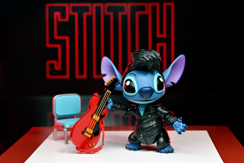 Lilo & Stitch Figura Ultimate Singer Elvis Stitch 7 cm