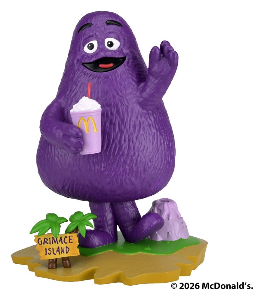 McDonald's Cabezón Grimace 20 cm