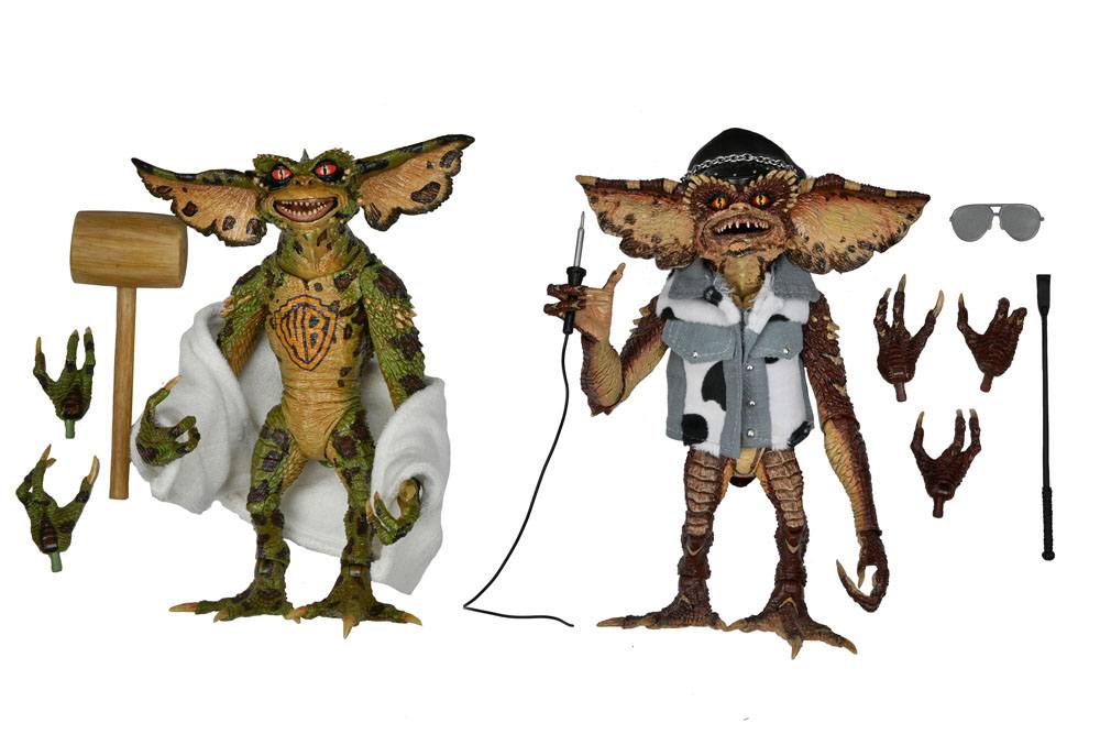Figura neca pack 2 figuras gremlins 2 tattoo gremlins