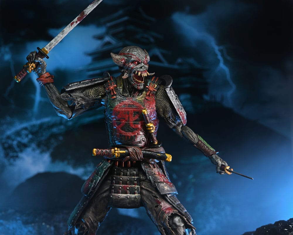 Iron Maiden Future Past World Tour Ultimate Figuras pack de 2 Senjutsu Eddie and Somewhere in Time Eddie 18 cm