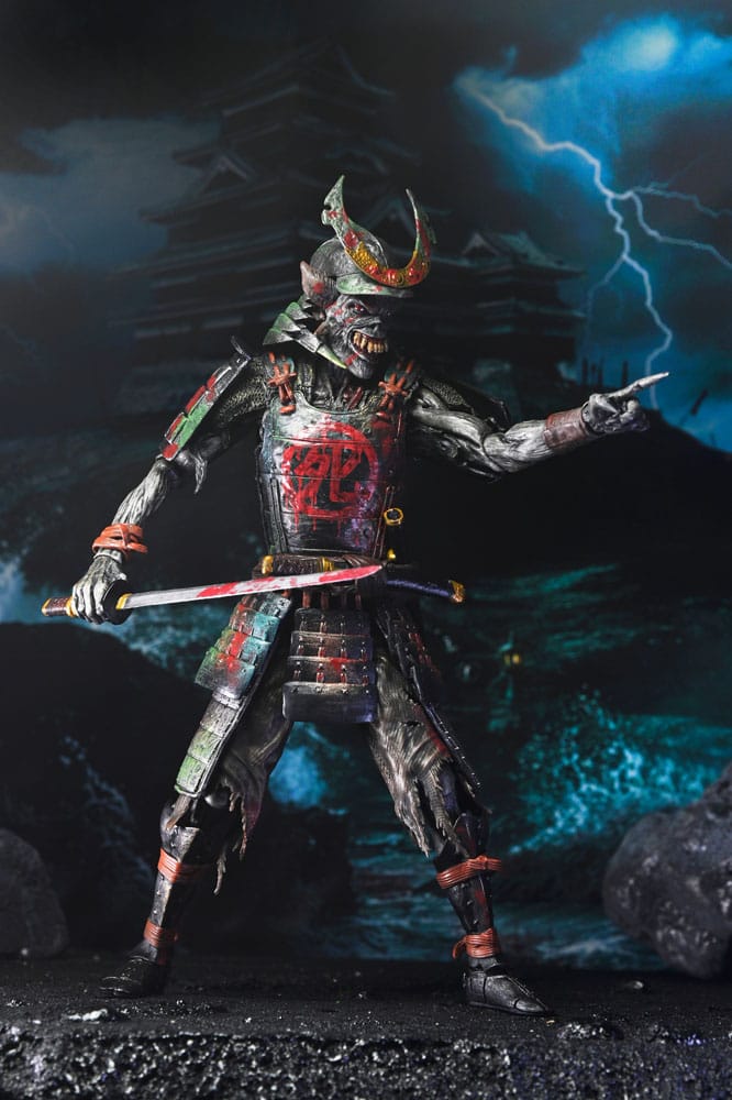 Iron Maiden Future Past World Tour Ultimate Figuras pack de 2 Senjutsu Eddie and Somewhere in Time Eddie 18 cm