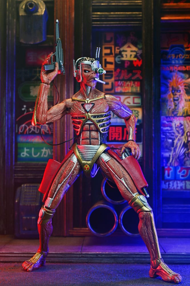 Iron Maiden Future Past World Tour Ultimate Figuras pack de 2 Senjutsu Eddie and Somewhere in Time Eddie 18 cm