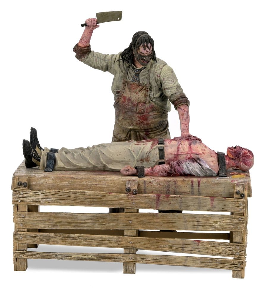 Texas Chainsaw Massacre: The Beginning Diorama Figura Leatherface Slaughterhouse Boxed Set 18 cm Frikytopia
