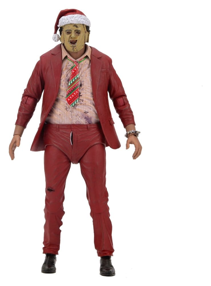 Texas Chainsaw Massacre Ultimate Figura Santa Leatherface 18 cm Frikytopia