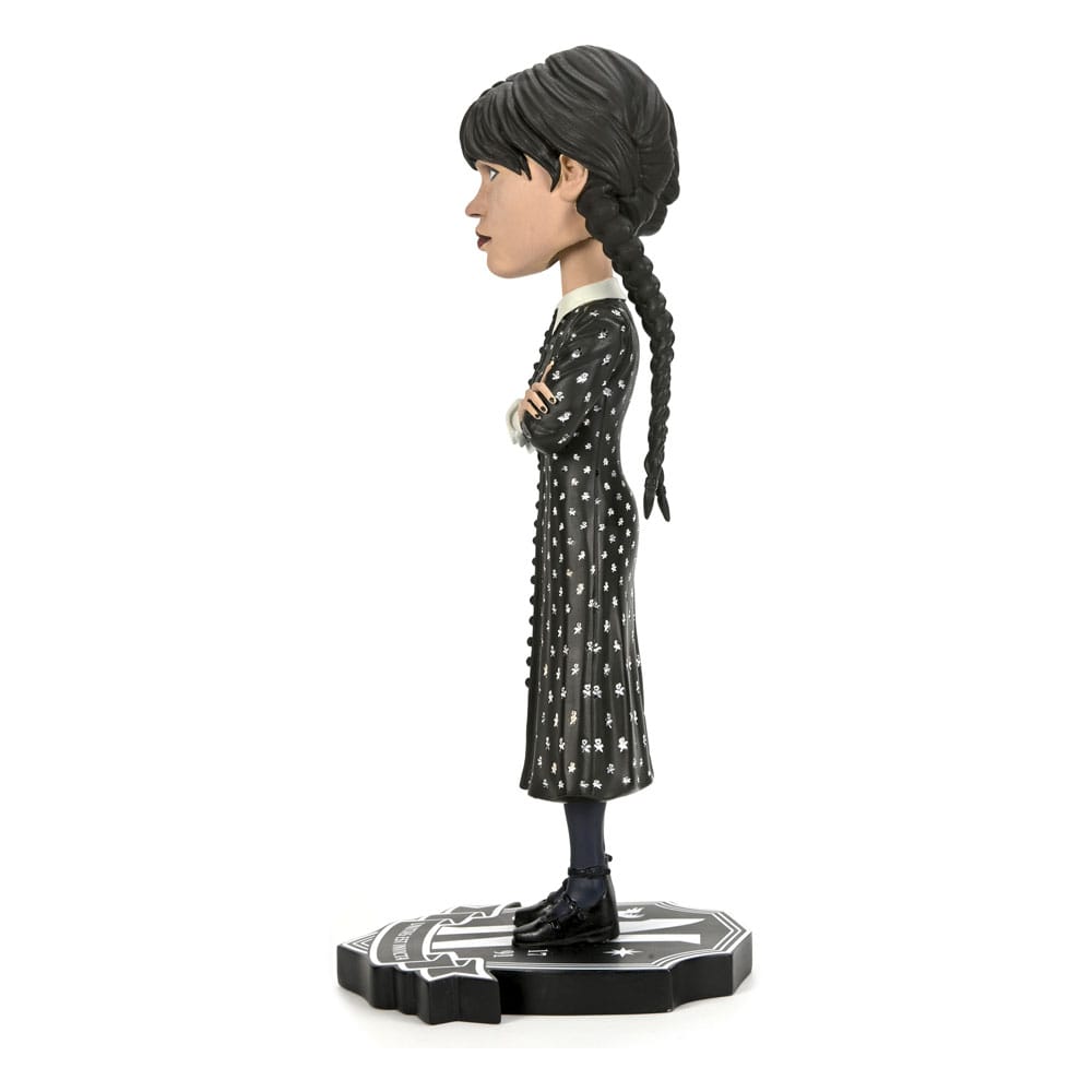 Wednesday Cabezon Head Knocker Wednesday Addams 21cm