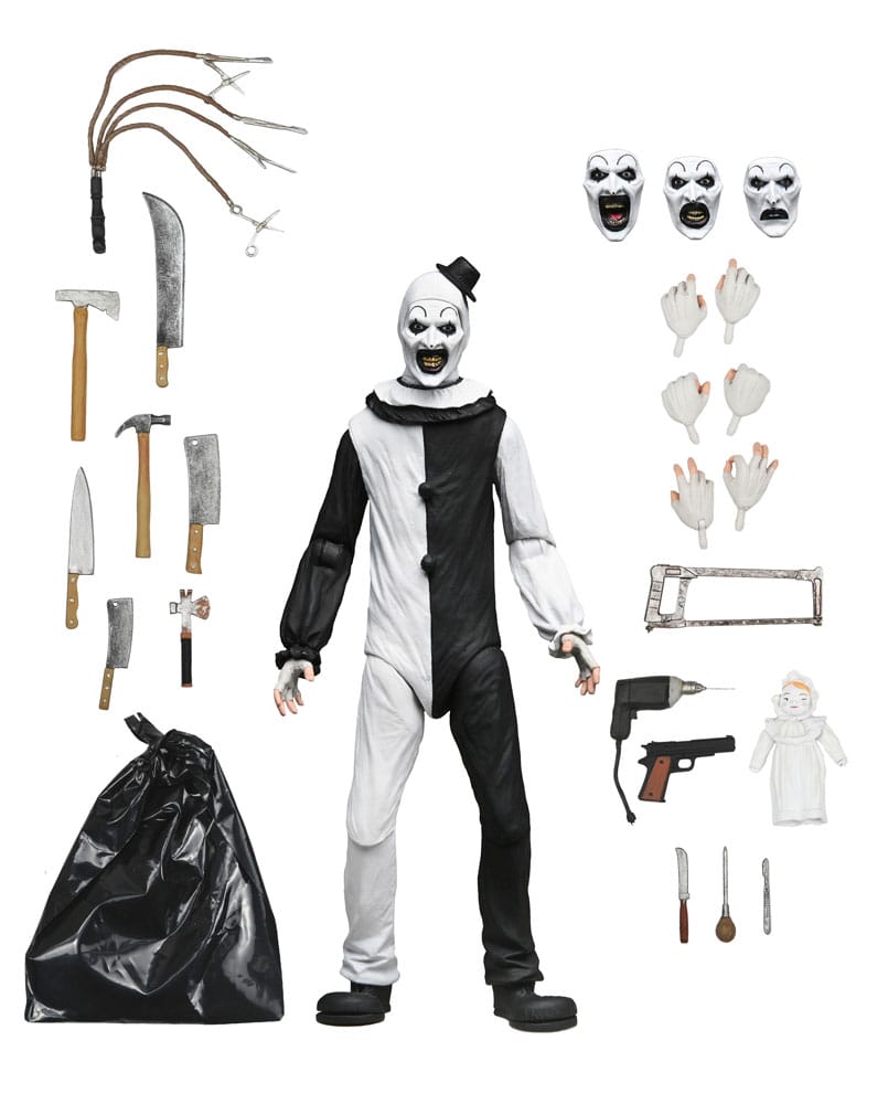 Terrifier Figura Ultimate Art the Clown 17 cm