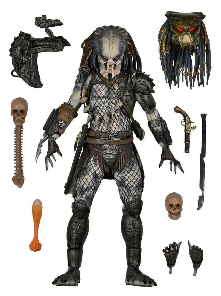 Depredador 2: La Tribu Perdida Ultimate Figura Elder Predator 18 cm