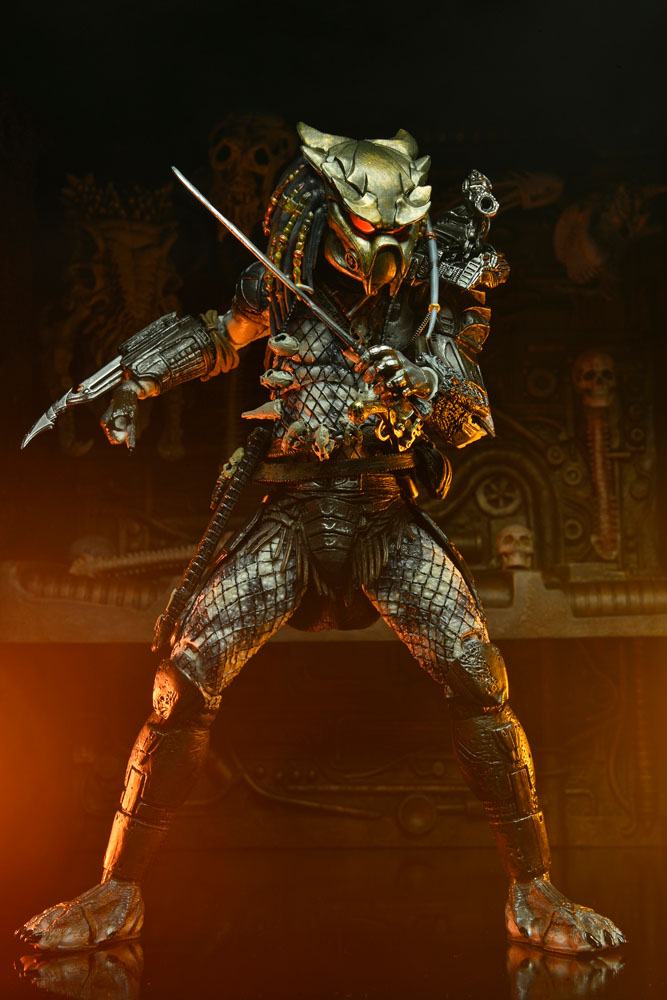 Depredador 2: La Tribu Perdida Ultimate Figura Elder Predator 18 cm