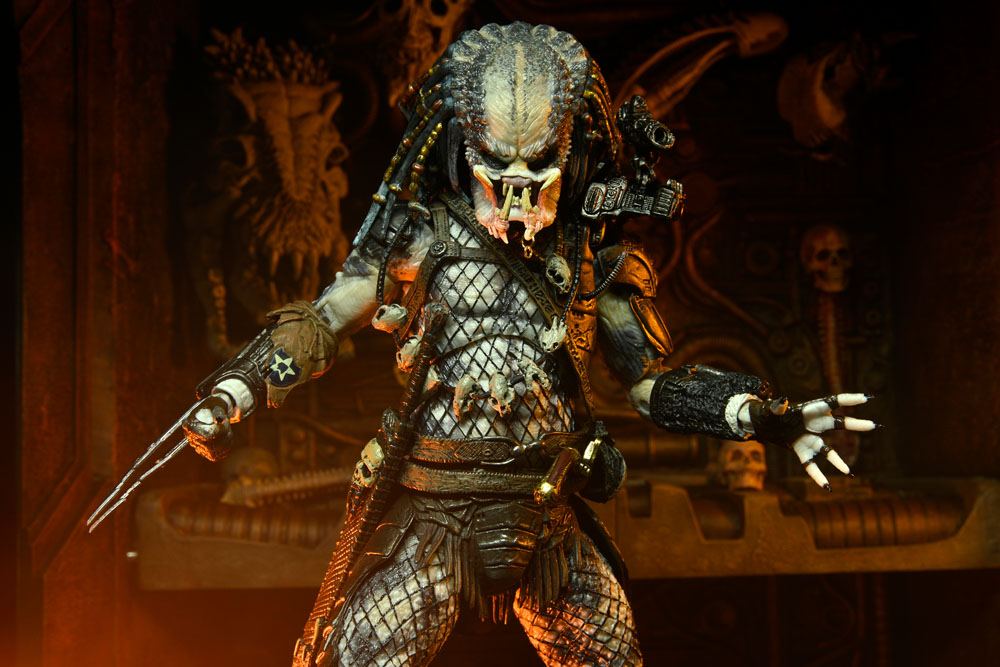 Depredador 2: La Tribu Perdida Ultimate Figura Elder Predator 18 cm