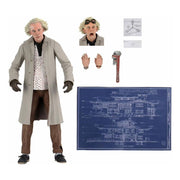 Regreso al Futuro Figura Ultimate Doc Brown 18 cm