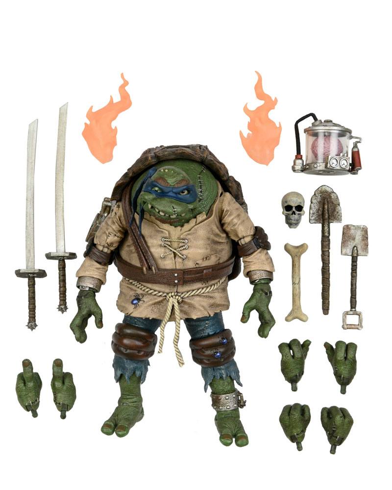 Figura Ultimate Leonardo As Hunchback Tortugas Ninja 18 cm