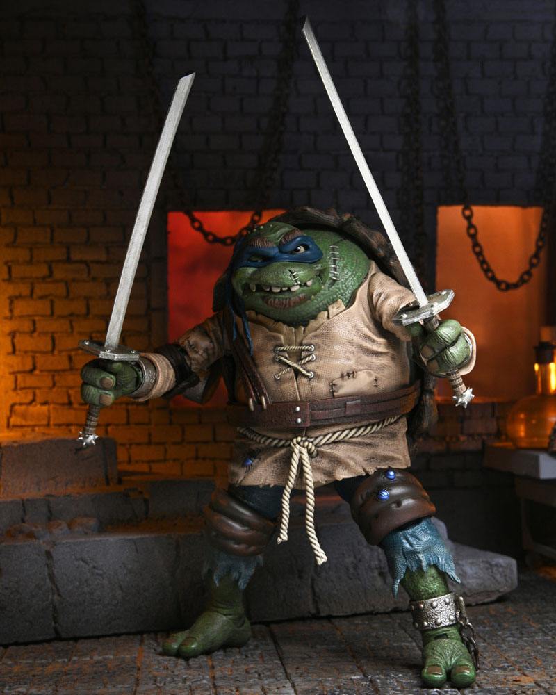 Figura Ultimate Leonardo As Hunchback Tortugas Ninja 18 cm