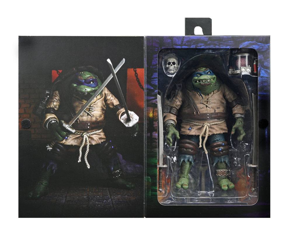 Figura Ultimate Leonardo As Hunchback Tortugas Ninja 18 cm