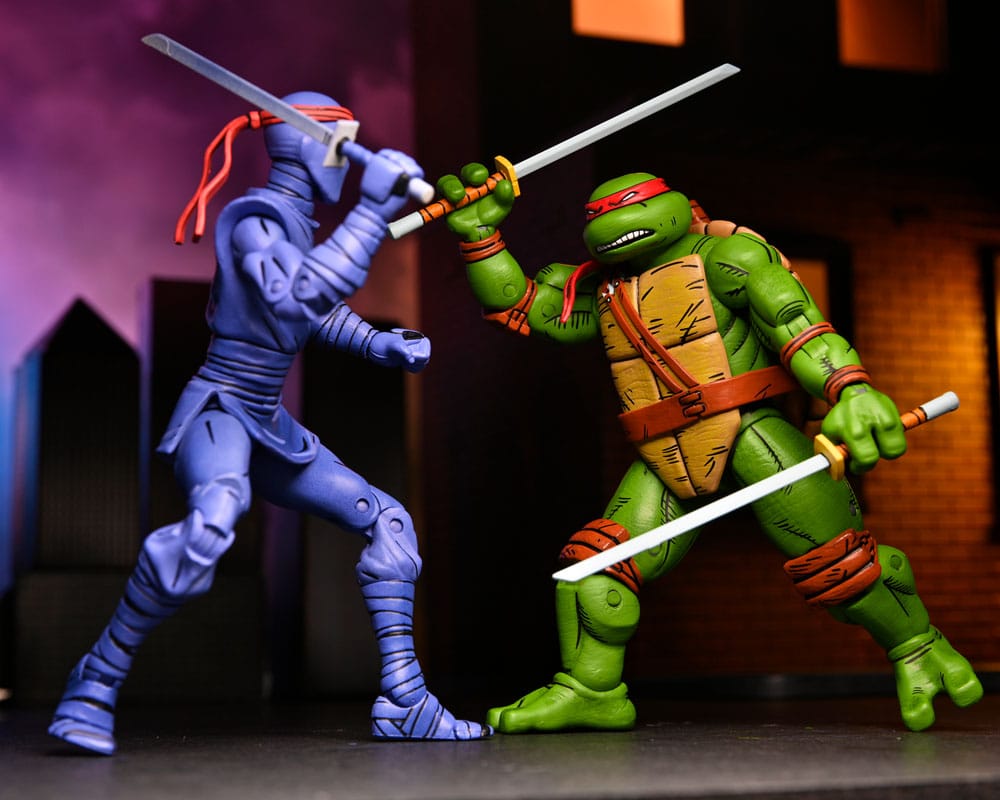 Teenage Mutant Ninja Turtles (Mirage Comics) pack de 4 Figuras Leonardo, Raphael, Michelangelo, Donatello 18 cm